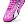 Chaussures de foot pour Enfants Puma Ultra Playt MG Rose Rose foncé