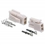 Kalitec KALI-2402 Mini-Fit Jr. Set 2 broches en nylon I Connecteur de câble voiture I Tension 600 V I Courant nominal 13 A I AWG