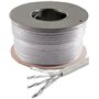 1aTTack.de Câble réseau CAT 6 LAN CAT.6 pour assembler vos propres câbles de brassage Câble réseau CAT6 sans halogène Câble de d