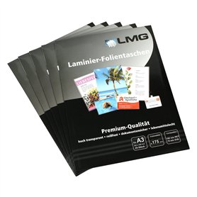 LMG lmga3–175–25 pochettes de plastification A3