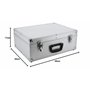 Mallette en aluminium (L x l x h) 45 x 32 x 17,5 cm - Couleur : argenté/aluminium
