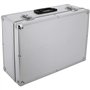 Mallette en aluminium (L x l x h) 45 x 32 x 17,5 cm - Couleur : argenté/aluminium