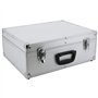 Mallette en aluminium (L x l x h) 45 x 32 x 17,5 cm - Couleur : argenté/aluminium