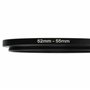 vhbw Bague d'adaptation de Filtre Step-Up de 52 mm vers 55 mm pour Objectif d'appareil Photo - Adaptateur, métal, Noir