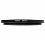 vhbw Bague d'adaptation de Filtre Step-Up de 52 mm vers 55 mm pour Objectif d'appareil Photo - Adaptateur, métal, Noir