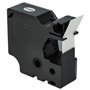 vhbw Ruban compatible avec Dymo 2000, 5000, 5500 imprimante d'étiquettes 19mm Noir sur Or