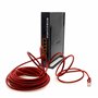 1aTTack.de Câble Réseau Cat6 Cat 6-5x 7,5m - RJ45 Ethernet LAN DSL Routeur Modem - Rouge