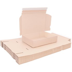 verpacking Lot de 50 cartons d'expédition DHL de qualité supérieure avec bandes adhésives et fil d'arrachage 350 x 250 x 80 mm M