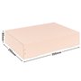 verpacking Lot de 50 cartons d'expédition DHL de qualité supérieure avec bandes adhésives et fil d'arrachage 350 x 250 x 80 mm M
