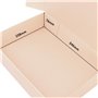 verpacking Lot de 50 cartons d'expédition DHL de qualité supérieure avec bandes adhésives et fil d'arrachage 350 x 250 x 80 mm M