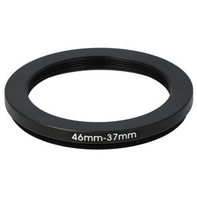 vhbw Bague d'adaptation de Filtre Step-Down de 46 mm vers 37 mm pour Objectif d'appareil Photo - Réducteur
