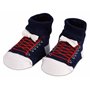 BRUBAKER - Chaussettes bébé - Lot de 4 Paires - Garçon 0-12 Mois - Coffret cadeau Naissance/Baptême - Fun Sneaker/Baskets