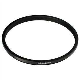 vhbw Bague d'adaptation de Filtre Step-Down de 86 mm vers 82 mm pour Objectif d'appareil Photo - Réducteur