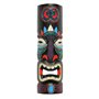 Wogeka - Masque mural TIKI Maori coloré de 50 cm - Style Nouvelle-Zélande en bois comme idée cadeau pour la décoration d'anniver