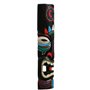 Wogeka - Masque mural TIKI Maori coloré de 50 cm - Style Nouvelle-Zélande en bois comme idée cadeau pour la décoration d'anniver
