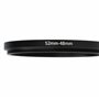 vhbw Bague d'adaptation de Filtre Step-Down de 52 mm vers 48 mm pour Objectif d'appareil Photo - Réducteur, métal, Noir