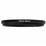 vhbw Bague d'adaptation de Filtre Step-Down de 52 mm vers 48 mm pour Objectif d'appareil Photo - Réducteur, métal, Noir