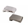 Shenky - Boucles de ceinture de qualité - mat/argenté - 4 cm de large - lot de 2