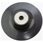 Plateau de ponçage en fibre M14 125 mm pour perceuse/meuleuse d'angle rigide