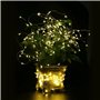SALCAR Lot de 2 Guirlande Lumineuse Noël à 10M 100 LED et à piles en fil de cuivre pour éclairage intérieur et extérieur, chambr