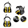 Casque antibruit « EARMUFF » et casque audio - Radio AM/FM, MP3 et téléphone portable