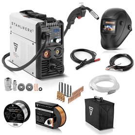 STAHLWERK Poste à souder 5 en 1 combiné MIG MAG 160 M IGBT - équipement complet - MMA