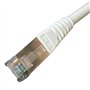 iv.sys Câble CAT 6 - 10 m - Câble réseau LAN pour Gigabit Ethernet - Câble patch en cuivre S-FTP à double blindage - Avec connec