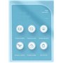 Bouée de natation gonflable pour bébé avec toit pare-soleil, pour enfants jusqu'à 15 kg, capote amovible, volant rotatif avec kl