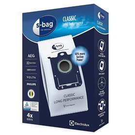 Philips 4 sacs d'aspirateur s-bag compatible avec AEG