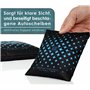 King Kong State Lot de 4 coussins déshumidificateurs de voiture 500 g avec rembourrage anti-buée réutilisable antidérapant en si