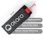 OTARO Accessoires de ski - Bande de ski pour deux paires de ski - Attache de ski - Clip de ski - Bande Velcro dans un emballage 