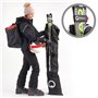 OTARO Accessoires de ski - Bande de ski pour deux paires de ski - Attache de ski - Clip de ski - Bande Velcro dans un emballage 