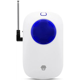 Chuango RT-101 Répéteur sans Fil - Amplificateur de Signal pour Système Alarme - Technologie MCU - Renforce la Puissance de Tran