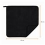 Kemes Lot de 3 chiffons en microfibre pour voiture - 600 g/m² - Pour l'entretien de la voiture et la maison - Chiffon sec en mic