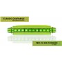 Classic Cantabile FBH-10 GN FunKids Harmonica en Do - Armonica enfants diatonique en plastique - Harmonica blues 10 trous pour d