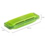 Classic Cantabile FBH-10 GN FunKids Harmonica en Do - Armonica enfants diatonique en plastique - Harmonica blues 10 trous pour d
