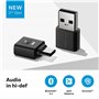 Émetteur TransPlug & Play Audio pour Casques Audio et Enceintes - Latence Ult
