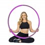 Hula Hoop Cerceau pour Adulte - Noyau en Acier Inoxydable avec Mousse de qualité supérieure - Peut être utilisé pour Le Fitness