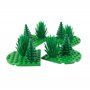 Lego® Lot d'arbres et arbustes - 12 pièces avec panneaux de construction - Extension naturelle pour ville