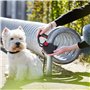 Dogxi Laisse Multifonction à Enrouleur 5m extractible poignée Rabattable pour Une Fixation Confortable Clip pour Le Transport sû