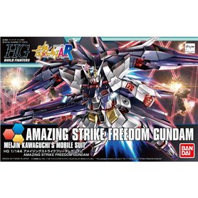 Figure à Collectionner Bandai HGBF 1/144 AMAZING STRIKE FREEDOM GUNDAM Plastique Animation et manga