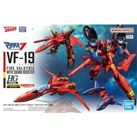 Figure à Collectionner Bandai VF-19 CUSTOM FIRE VALKYRIE Plastique Animation et manga