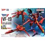 Figure à Collectionner Bandai VF-19 CUSTOM FIRE VALKYRIE Plastique Animation et manga