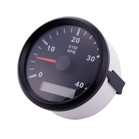 GLBMLMTHZP 85mm 400 0RPM Tachymètre for DIRIGÉ Générateur de Moteur de Moteur Diesel de Moteur Diesel Hors-Bord Marin Compte-Tou