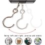 SSDDLZEQ Balance de Valise avec Ruban à mesurer et rétroéclairage à écran LCD 75kg Spring Spring Suspension Tool de Poids de la 