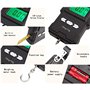 SSDDLZEQ Balance de Valise avec Ruban à mesurer et rétroéclairage à écran LCD 75kg Spring Spring Suspension Tool de Poids de la 