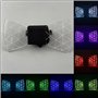 Barabesty Nœud papillon LED coloré en acrylique pour homme 7 couleurs d'éclairage