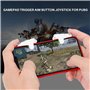 2Pcs Bouton De Commande De De Manette De Mobile pour DÉClencheur De Manette De pour Pubg
