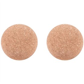 Lot de 2 bouchons de boule en liège pour bouteille de vin 5