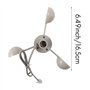 Vklopdsh WH-SP-WS01 Anémomètre Instrument de mesure de vitesse du vent Capteur de Vitesse Vent Instrument Météorologique Accesso